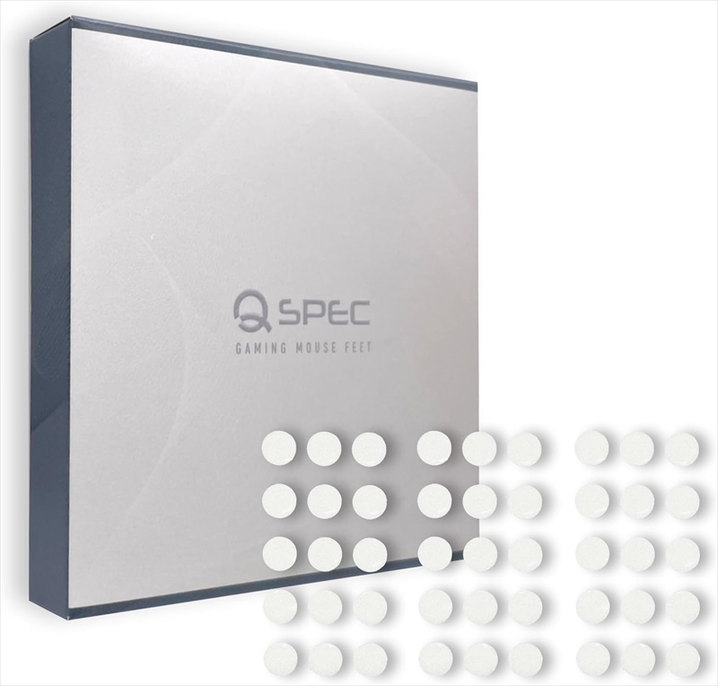 QSPEC SURUGA マウスソール PTFE汎用丸形 5mm 45個 ☆6個まで￥250クリックポスト対応可能！