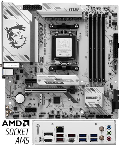 B850M GAMING PLUS WIFI6E