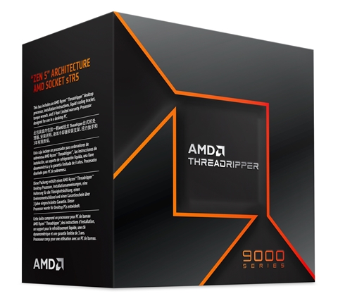 AMD Ryzen Threadripper 9960X BOX W/O cooler (24C48T、4.2GHz、350W)