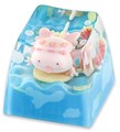 KEYMOJI Pool Party Artisan Keycap for Cherry MX Switches Chill Salamander