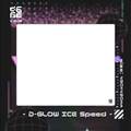 D-GLOW 氷晶 ICE SPEED Black Glass Mousepad