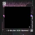 D-GLOW 氷晶 ICE SPEED White Glass Mousepad