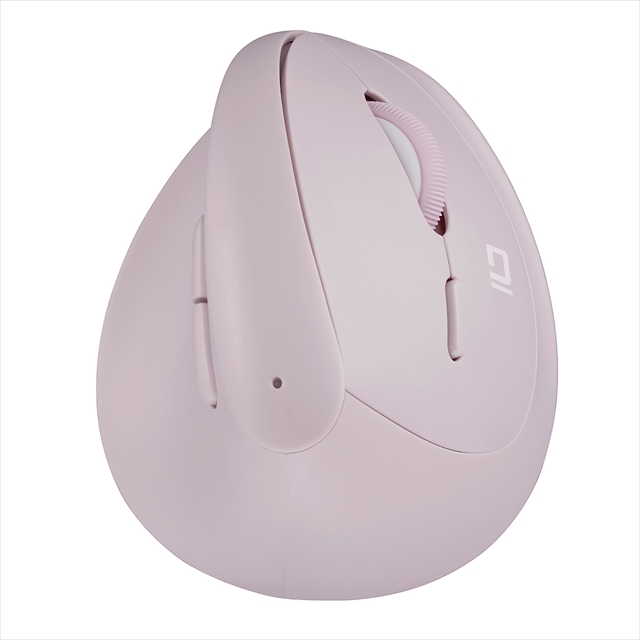 Digio2 MUS-BKF223P ピンク Bluetoothミニエルゴ静音5ボタンBlueLEDマウス