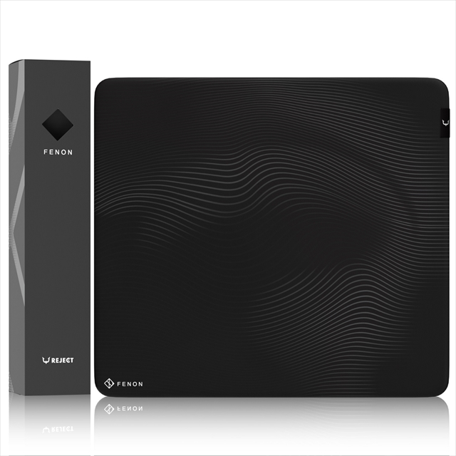 REJECT Gaming Mousepad FENON XL SOFT Chrono Black RGDPF001