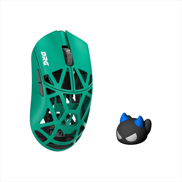 WLMOUSE×DRG BEAST X MAX (OMRON) Green(Solid sides)