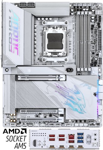 X870E AORUS PRO X3D ICE