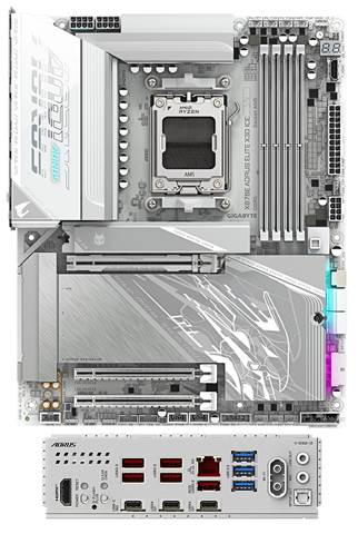 X870E AORUS ELITE X3D ICE