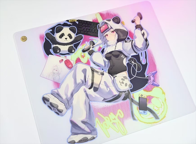 Uncle Panda Node Limited ガラスマウスパッド