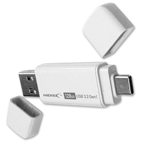 HDUF148C128G3C USB3.2 Gen1 Type-C &Type-A 両対応　☆6個まで￥250クリックポスト対応可能！