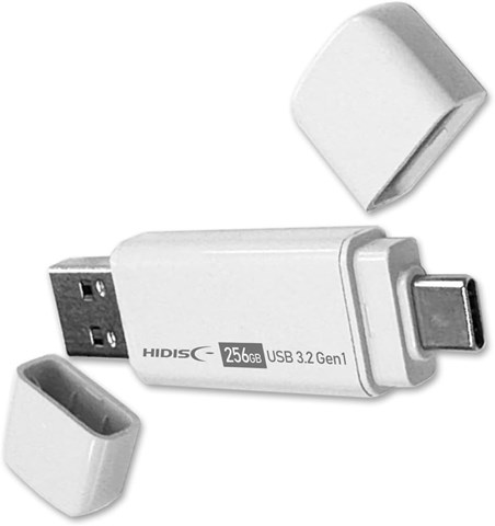 HDUF148C256G3C USB3.2 Gen1 Type-C &Type-A 両対応　☆6個まで￥250クリックポスト対応可能！