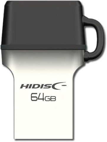 HDUF146C64G3C ドングルﾀｲﾌﾟUSB3.2 Gen1 Type-C &Type-A 両対応　☆6個まで￥250クリックポスト対応可能！