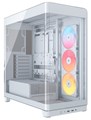 FRAME 4500X RS-R ARGB Panoramic Glass Mid-Tower, White (CC-9011315-WW)