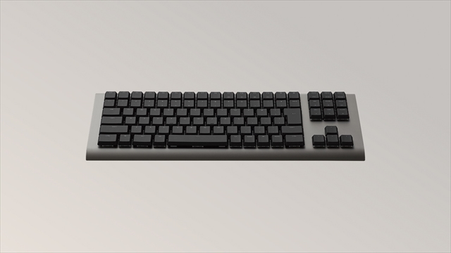 ZENAIM KEYBOARD2 TKL 日本語配列 KB010-DGBK