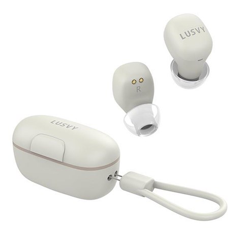 L103CAFECAP カフェ「Café」でおしゃれに音楽を聴く完全ワイヤレスイヤホン　カプチーノ