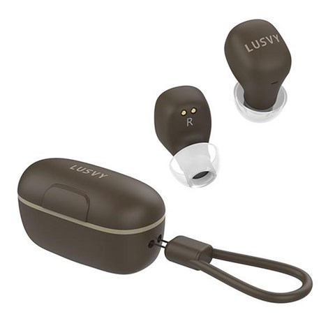 L103CAFEESP カフェ「Café」でおしゃれに音楽を聴く完全ワイヤレスイヤホン　エスプレッソ