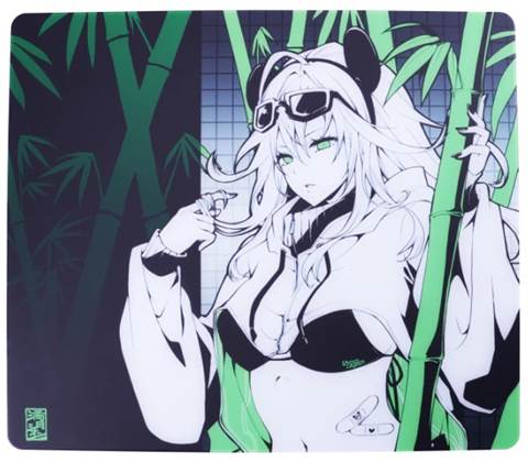 Uncle Panda Bamboo 不秋 ガラスマウスパッド