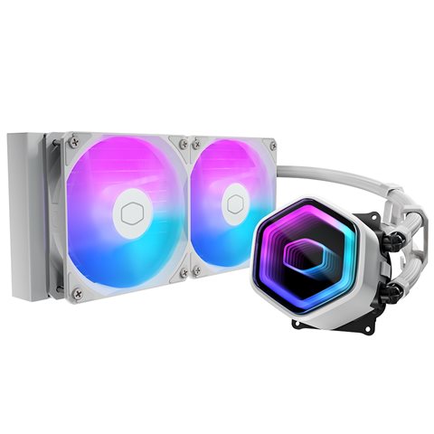MasterLiquid Core II 240 White ARGB X6G2 MLW-D24M-A18PA-JW 