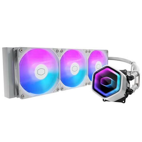 MasterLiquid Core II 360 White ARGB X6G2 MLW-D36M-A18PA-JW 
