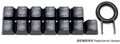 FC2026JTB FILCO Calendar Keycap Set 2026 日本の祝日入り・上面印刷・ブラック ☆2個まで￥250クリックポスト対応可能！
