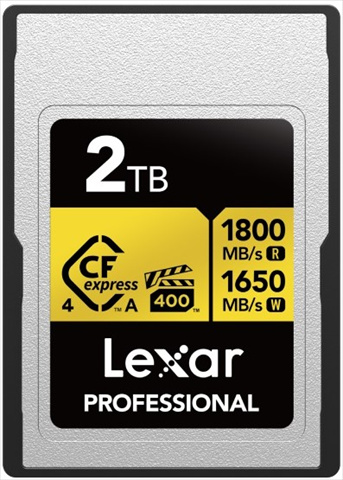 LCAEXG4002T-RNENG    海外輸入版 Professional Cfexpress4.0 Type A card Gold series