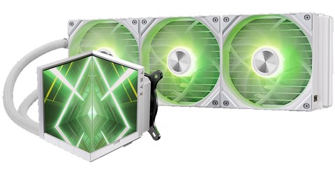 L-S360A-DM3M-G0W TRYX STAGE ARGB 360mm Liquid Cooler White 