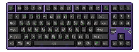 ATK × QK Hex80 Wired Magnetic HE keyboard Purple H80-P