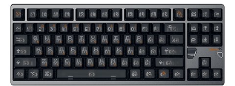 ATK × QK Hex80 Wired Magnetic HE keyboard Grey H80-G