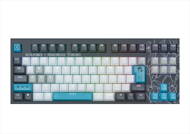 REALFORCE × 猫麦とろろ GX1 Plus Keyboard X1PCT1