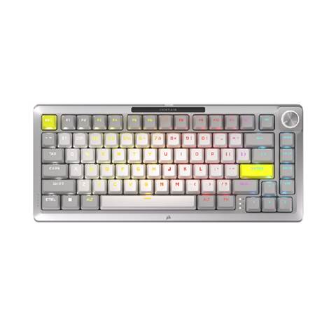 CORSAIR MAKR 75 3-in-1キーボードキット(シルバー) CHR-91CEE1X-NA