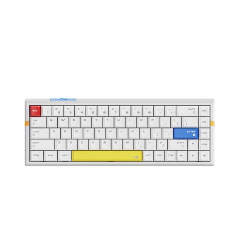 RS6U-W RS6 Ultra Wired Magnetic HE keyboard White shadow Warrior