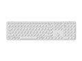 B5P-K8-US Keychron B5 Pro ウルトラスリム ワイヤレスキーボード - US配列（テンキー付 / 100%フルサイズ） / シザースイッチ（本体カラー：アイボリーホワイト）