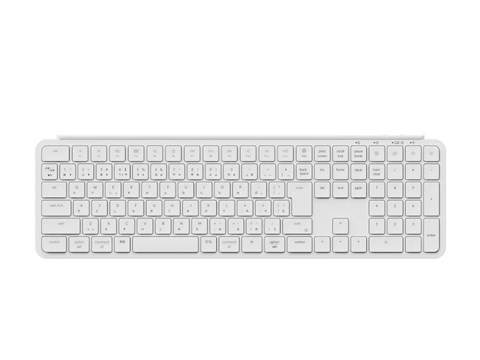 B6P-K8-JIS Keychron B6 Pro ウルトラスリム ワイヤレスキーボード - JIS配列（テンキー付 / 100%フルサイズ） / シザースイッチ（本体カラー：アイボリーホワイト）