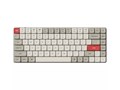 K3M-K1Z-US K3 Max QMK/VIA ワイヤレス カスタム・メカニカルキーボード - White LED - US配列  / レトロカラー - Gateronロープロファイル2.0メカニカルスイッチ赤軸