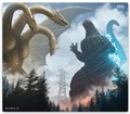 ゴジラVSキングギドラ ふもコレ ゲーミングマウスパッド XL (Odin Gaming) 2026年9月頃発送予定