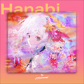 HachiwareGaming Hanabi ガラスマウスパッド