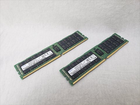 PC4-21300(DDR4 2666) 64GB x4 Registered ECC [M393A8G40BM2-CTD7Y] 各サイトで併売につき売切れのさいはご容赦願います。