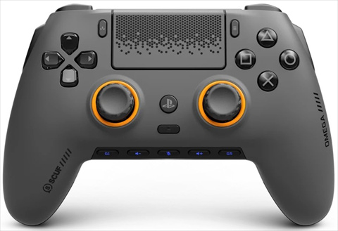 408-178-01-102-WW SCUF製 Omega Wireless ゲームコントローラー  - PS5オフィシャ ルライセンス取得  (スチールグレイ) 6月末入荷予定