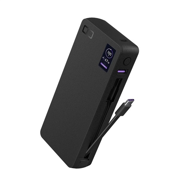 SMARTCOBY Pro CABLE 100W2C1A 20000mAh ブラック CIO-MB100W2C1A-20K-C-BK
