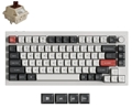 Q1U-P3-US Keychron Q1 Ultra 8K ワイヤレスカスタムメカニカルキーボード - RGB - US配列 - ホワイト / Keychron Silk POMスイッチ（ホットスワップ）茶軸