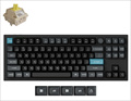 Q3U-M4-US Keychron Q3 Ultra 8K ワイヤレスカスタムメカニカルキーボード - RGB - US配列 - ブラック / Keychron Silk POMスイッチ（ホットスワップ）バナナ軸