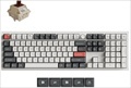 Q6U-P3-US Keychron Q6 Ultra 8K ワイヤレスカスタムメカニカルキーボード - RGB - US配列（テンキー付 / 100%フルサイズ）- ホワイト / Keychron Silk POMスイッチ（ホットスワップ）茶軸