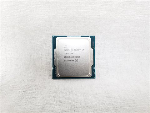 Core i7-11700 バルク (2.5GHz/Turbo Boost 4.8GHz/Turbo Boost Max 4.9GHz/8コア 16スレッド/スマートキャッシュ16M/TDP65W) 各サイトで併売につき売切れのさいはご容赦願います。