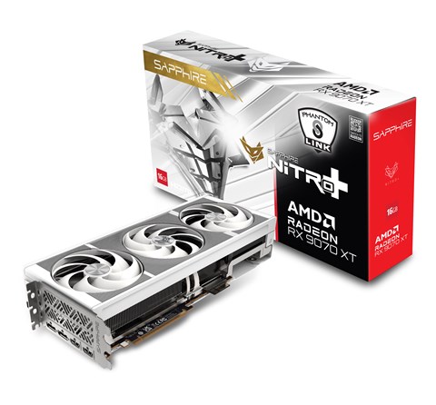 NITRORX9070XT16GBPLP/11348-09-20G SAPPHIRE NITRO+ Radeon RX 9070 XT GAMING OC 16GB PhantomLink Polar