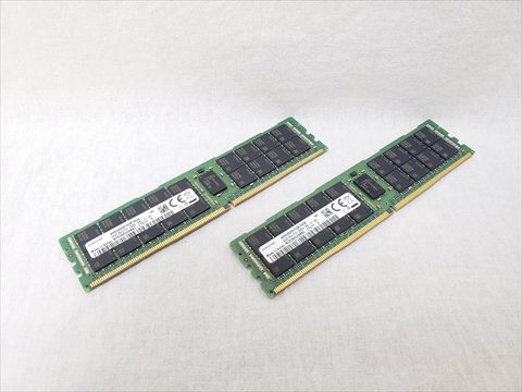 PC4-21300(DDR4 2666) 64GB x2 Registered ECC 各サイトで併売につき売切れのさいはご容赦願います。