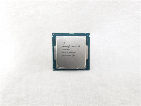 Core i5-9500 バルク (3.00GHz/ターボブースト時4.40GHz/6-core 6-thread/Total Cache 9MB/TDP65W) 各サイトで併売につき売切れのさいはご容赦願います。