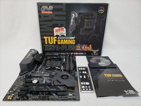 TUF GAMING X570-PLUS 各サイトで併売につき売切れのさいはご容赦願います。