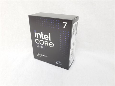 Core Ultra 7 265K BOX (3.9(5.4)/3.3(4.6)GHz/20(8+12)コア 20スレッド/スマートキャッシュ(L3)30MB/トータルL2キャッシュ36MB) 各サイトで併売につき売切れのさいはご容赦願います。