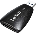2-in-1マルチカードリーダー USB3.1 Gen1 Type-A  SD/microSD (LEXAR UHS-I R:170MB/s対応) 海外リテール LRW450UB ☆6個まで￥250クリックポスト対応可能！