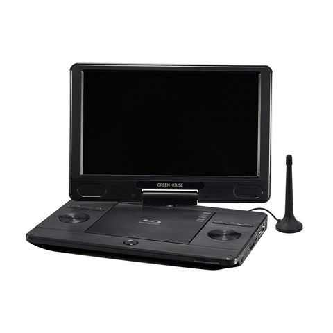 GH-PBD11BT-BK 11型 ポータブルブルーレイディスクプレーヤー TVチューナー付き
