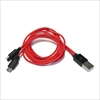 SU2-MC80X2 microUSB 2股充電ケーブル 80cm / 充電のみ対応 ☆4個まで￥250クリックポスト対応可能！